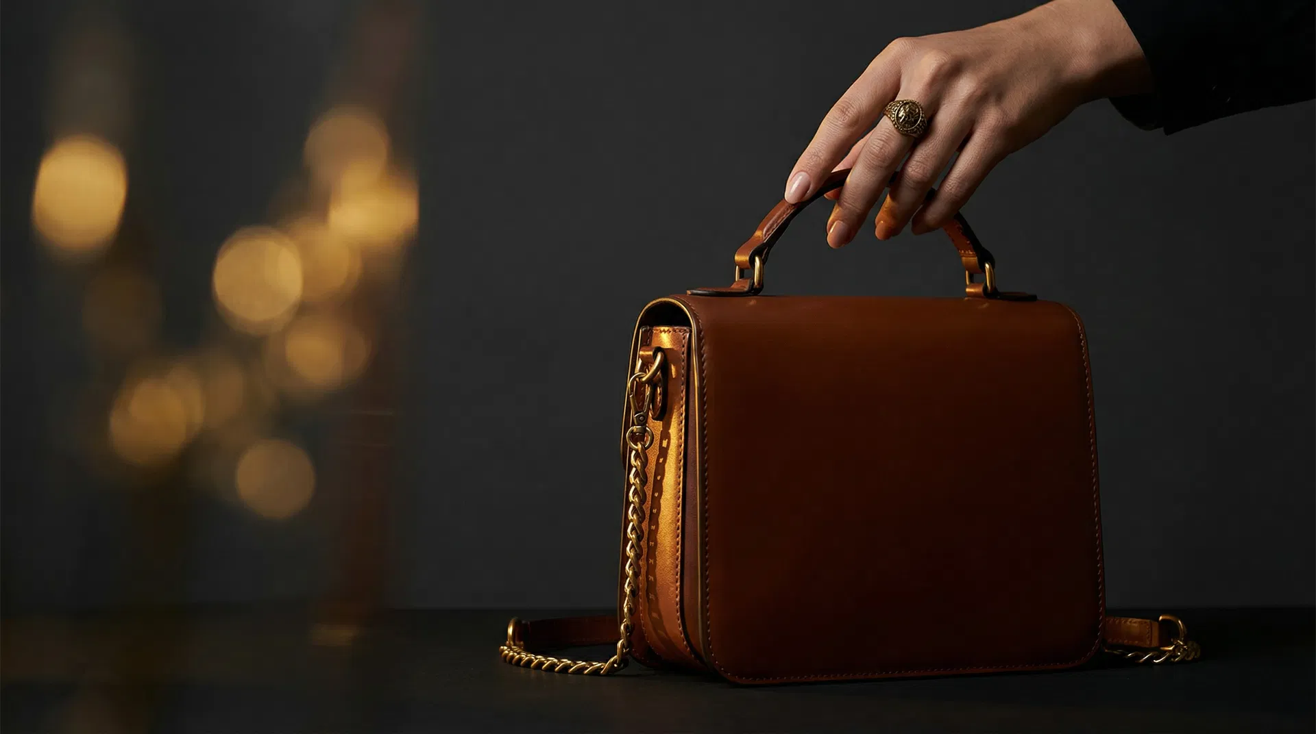 Luxury handbag editorial