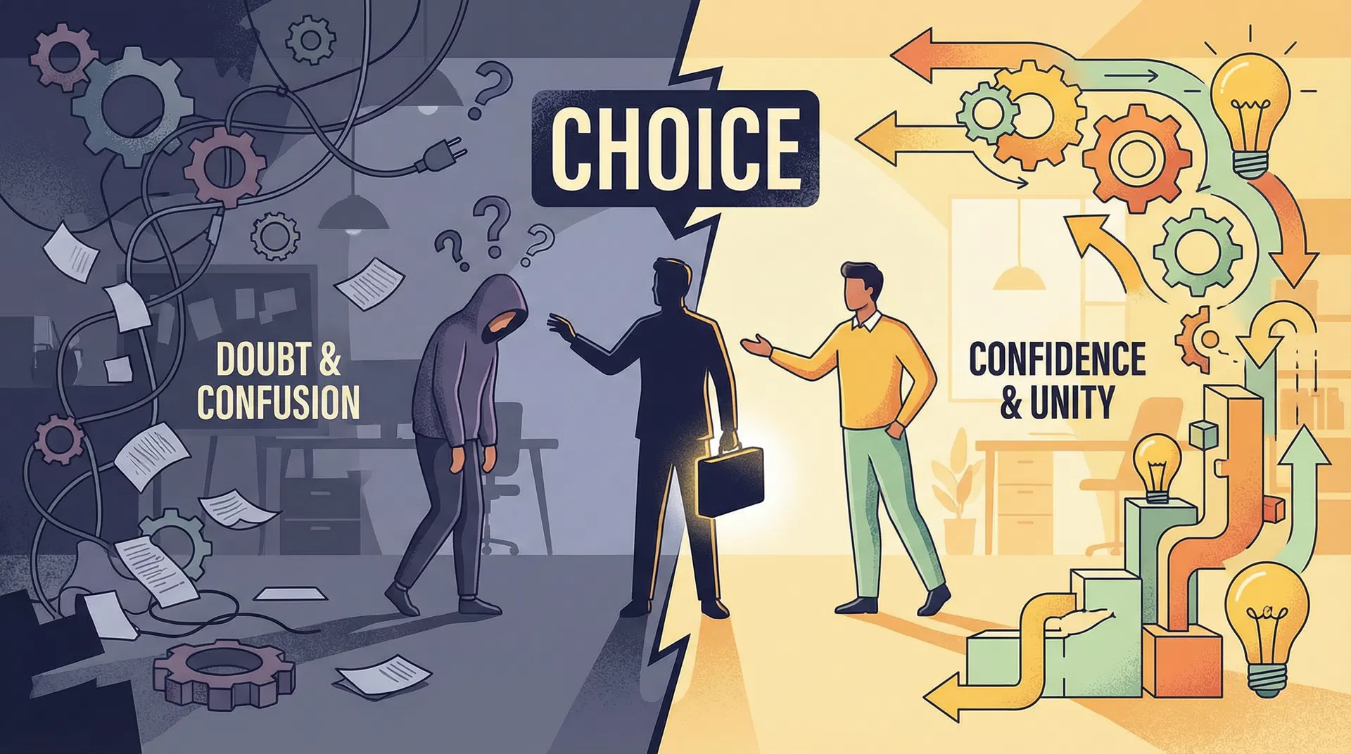 疑いと確信の分岐点