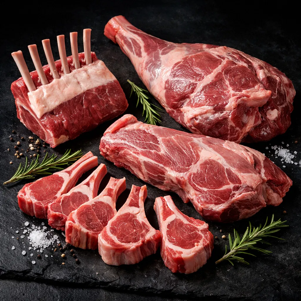 Premium lamb cuts