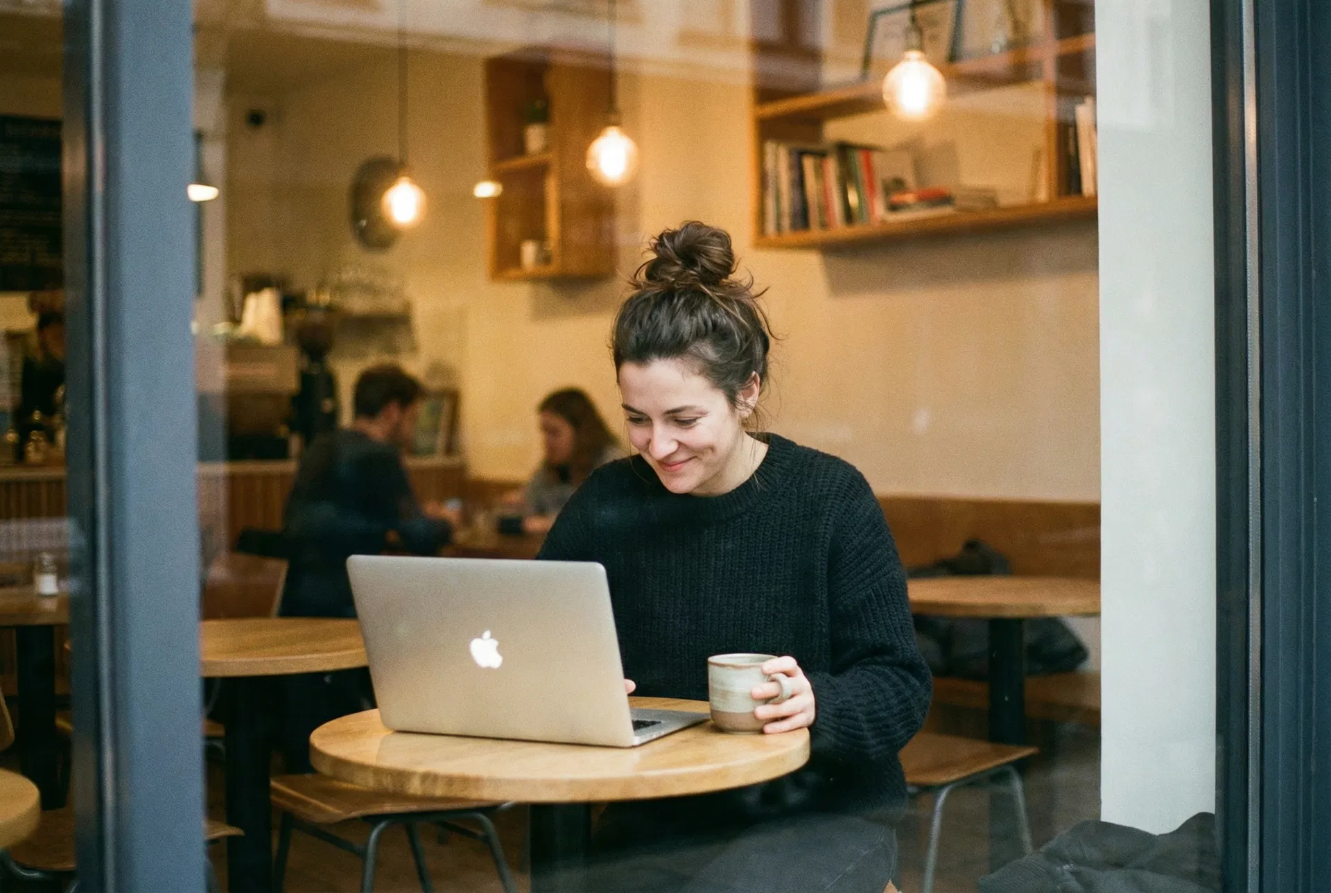 Professional working from home