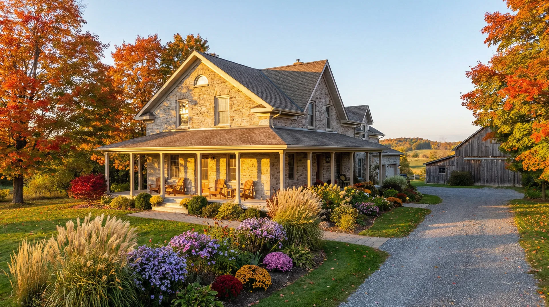 Charming Stone Farmhouse on 5 Acres