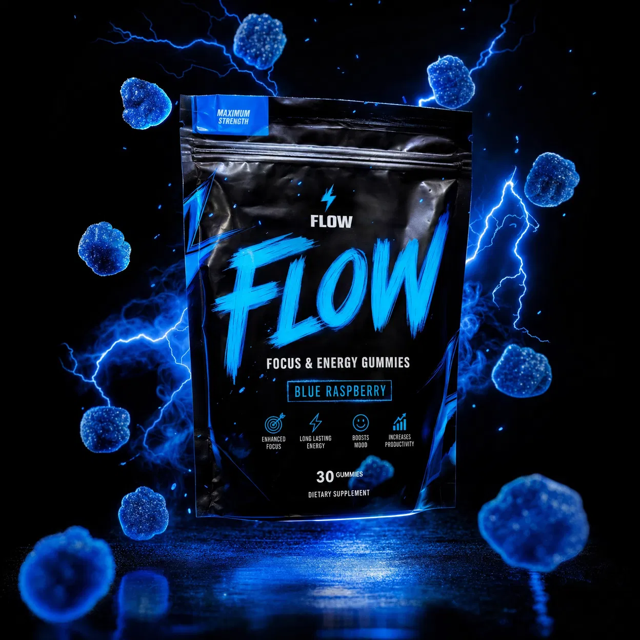 FLOW Focus Gummies