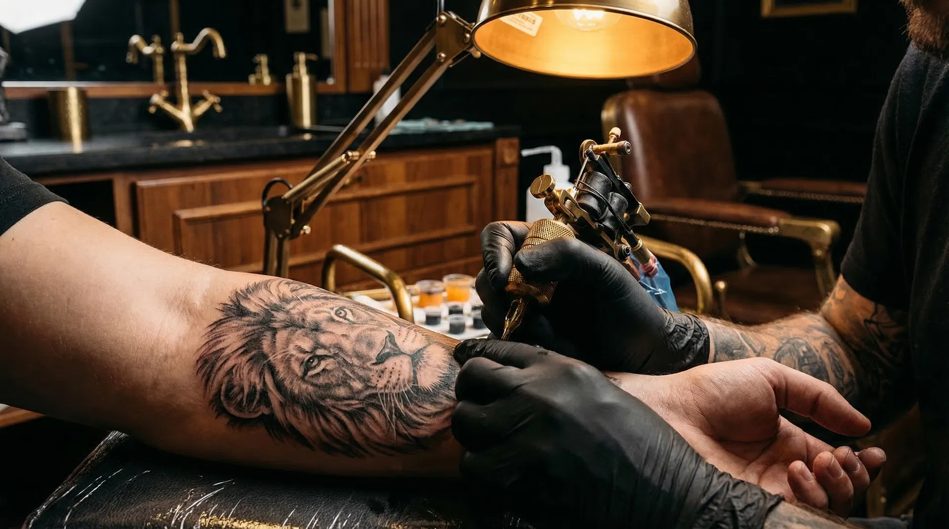 Tattoo Artist at Work