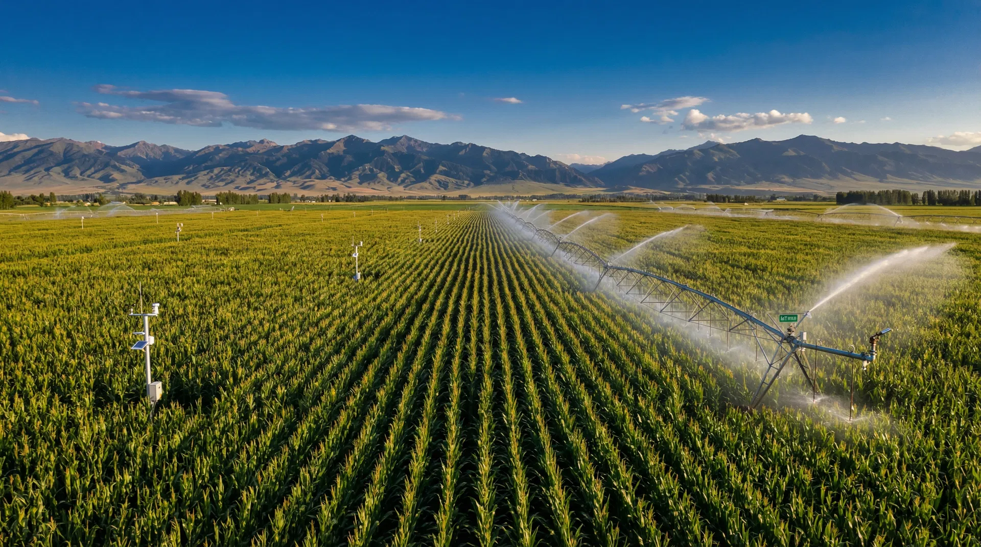 新疆伊犁玉米种植精准灌溉