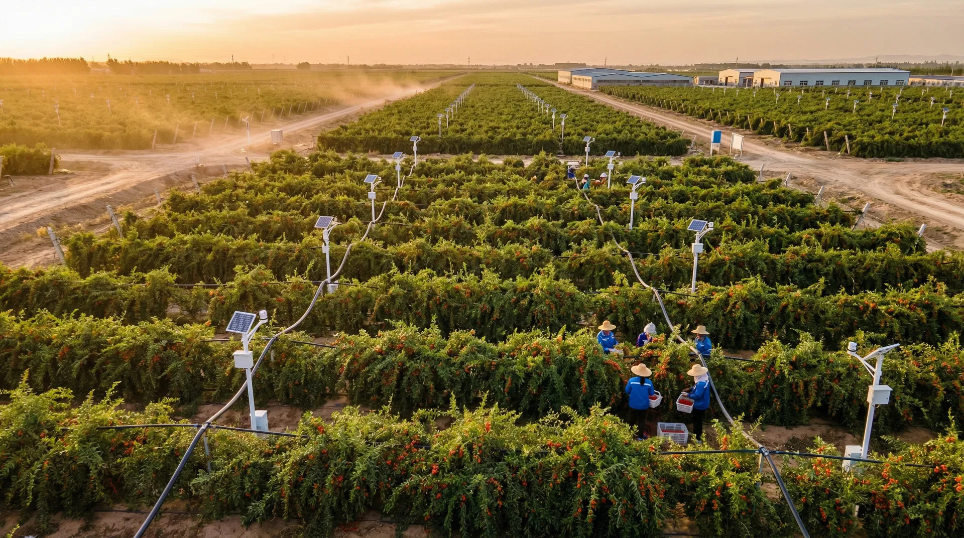 宁夏枸杞种植基地智慧农业