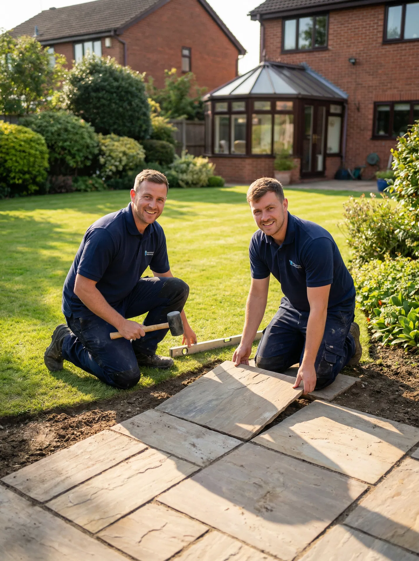 H&W General Builders team at work