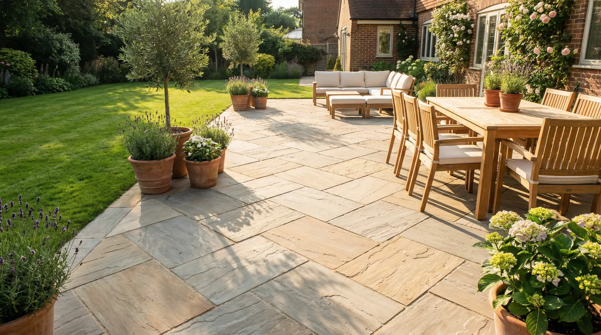 Natural Stone Patio
