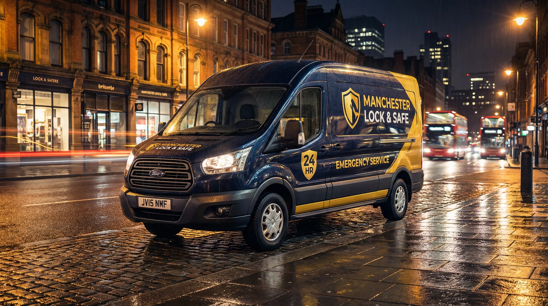 247 Manchester Locksmith van