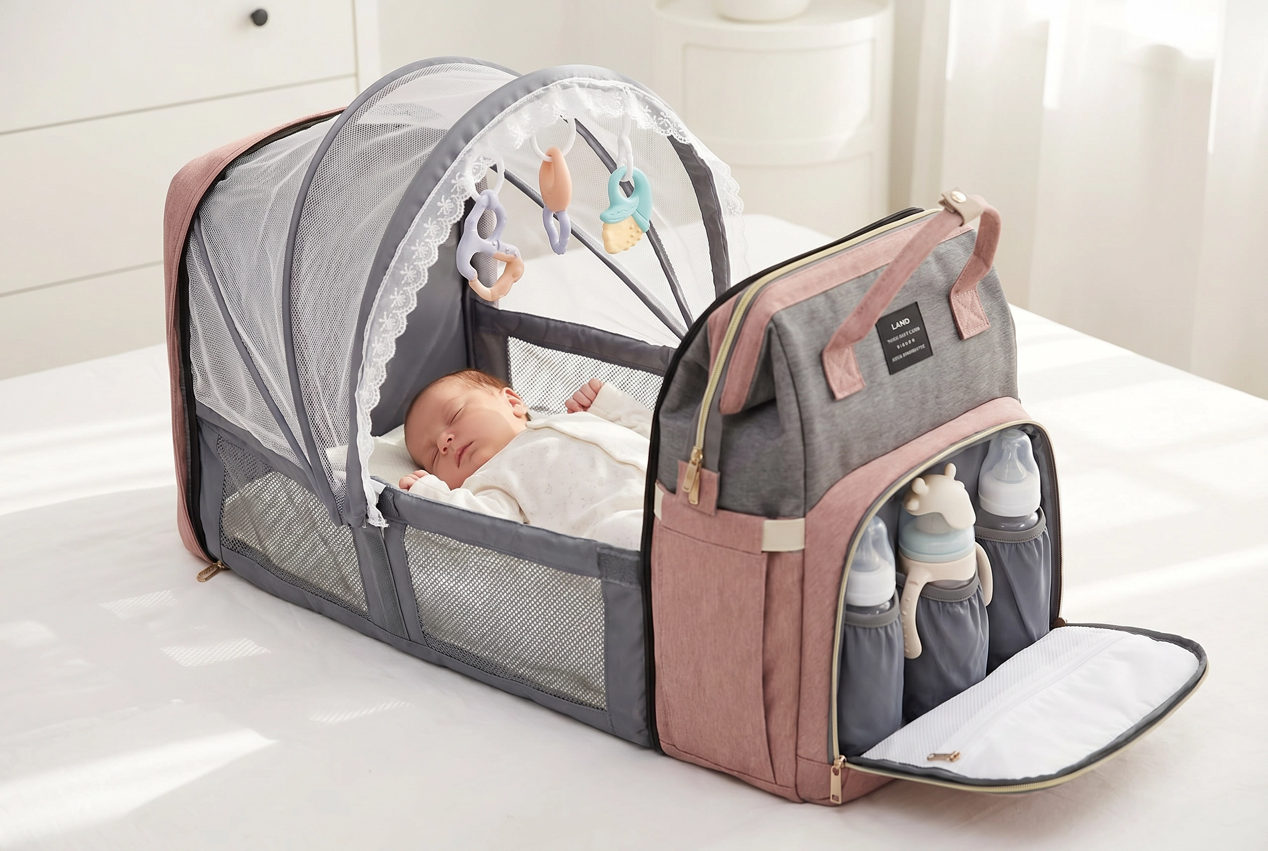 Einfach aufklappen – dein Liebling hat sofort ein Bett