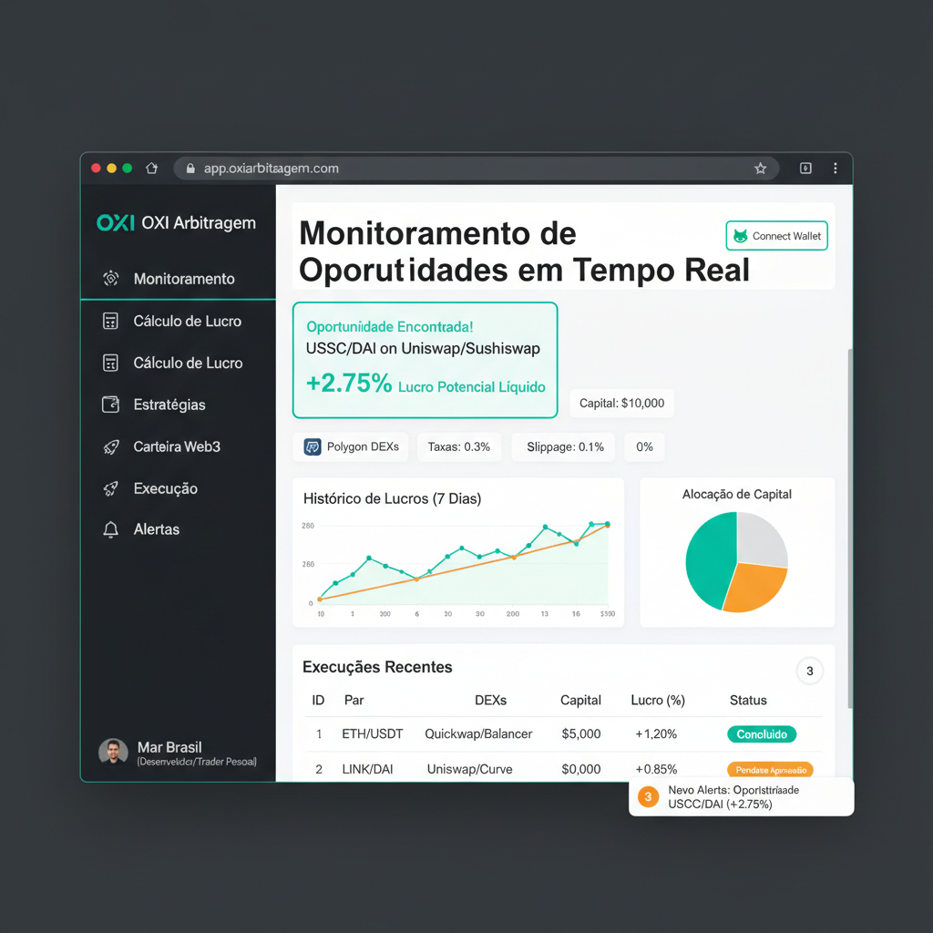 OXI Arbitragem DEX (Polygon)