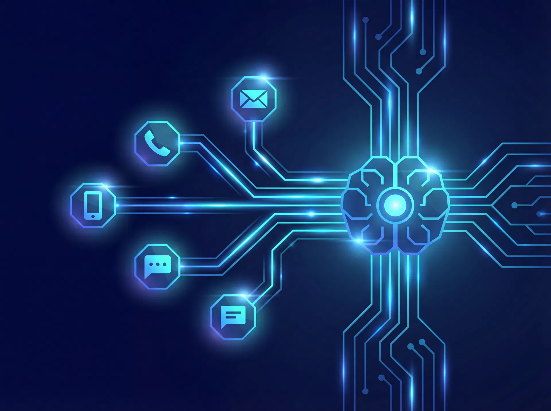 AI automation network visualisation