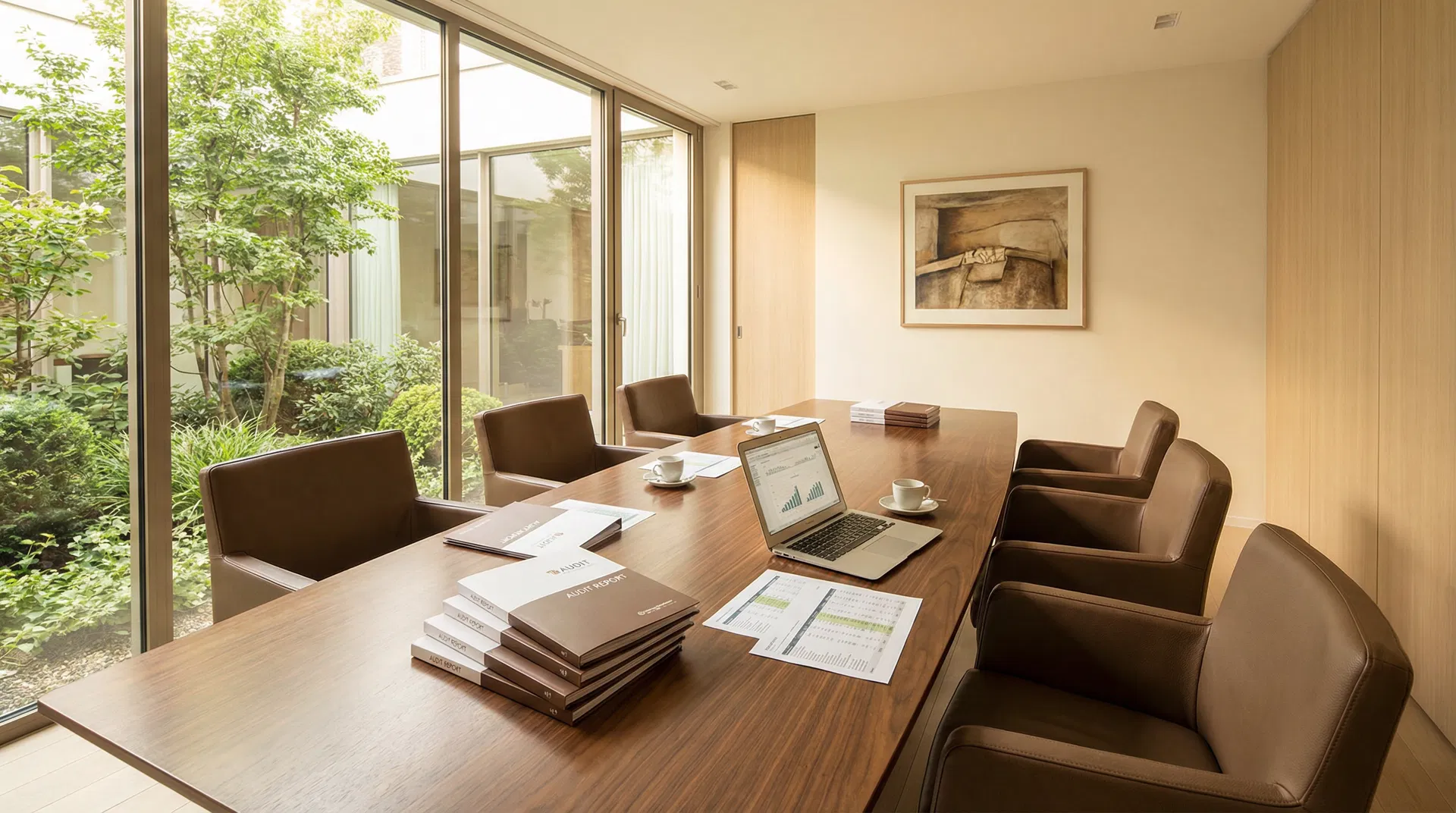 Salle de réunion du cabinet C² Réviseurs