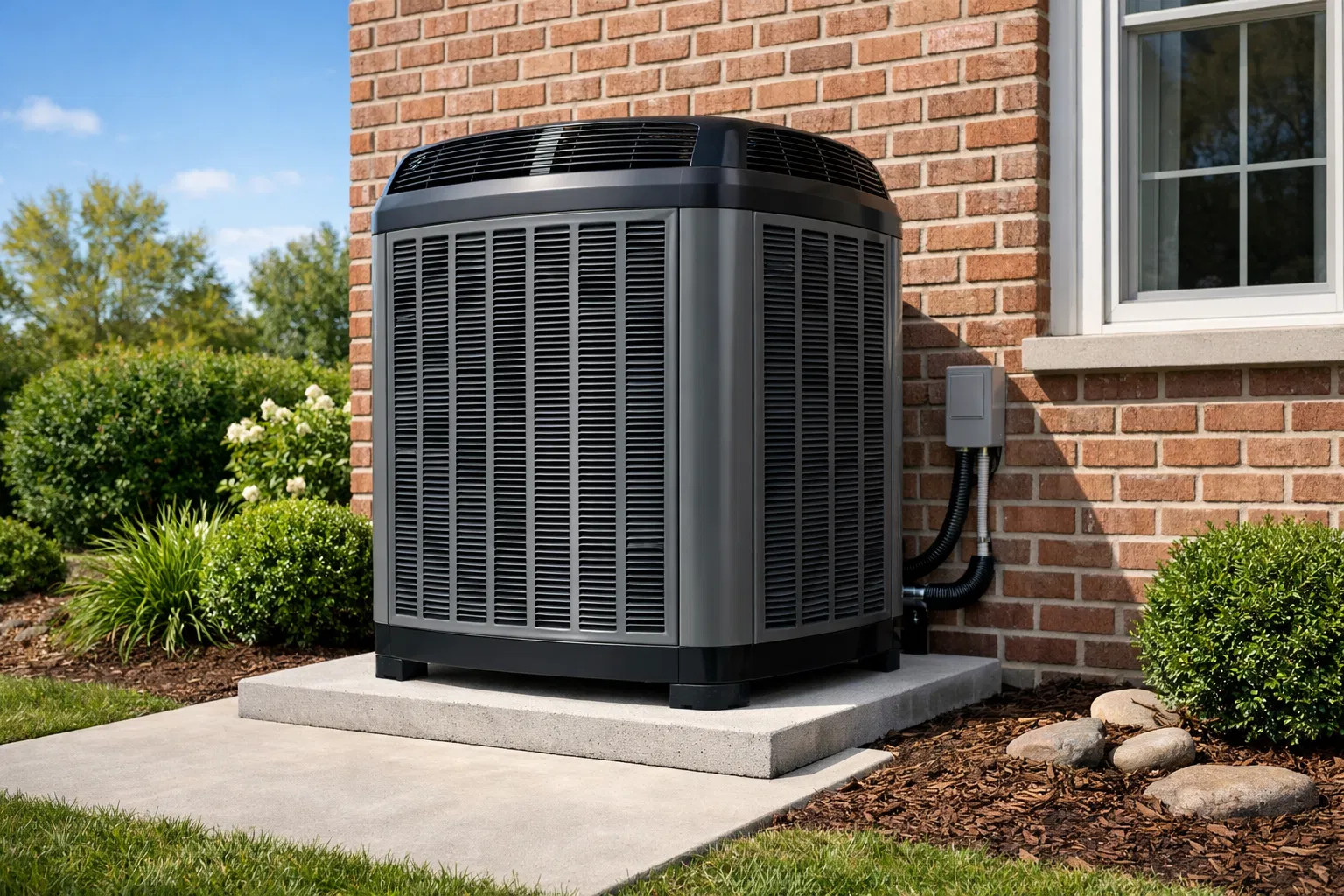 Modern AC Unit Installation