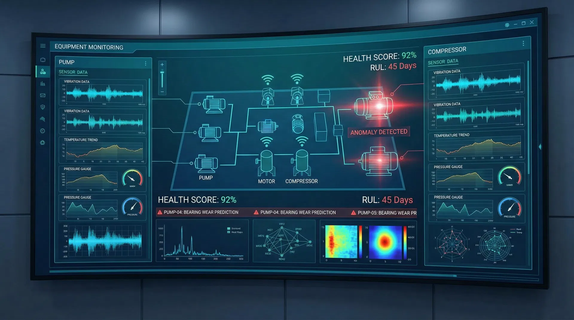 Equipment Monitoring Dashboard