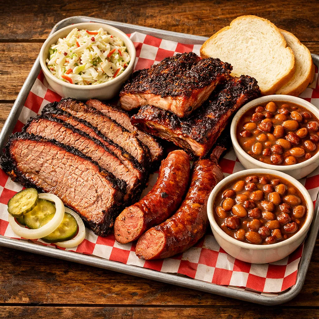 3-MEAT BBQ PLATE