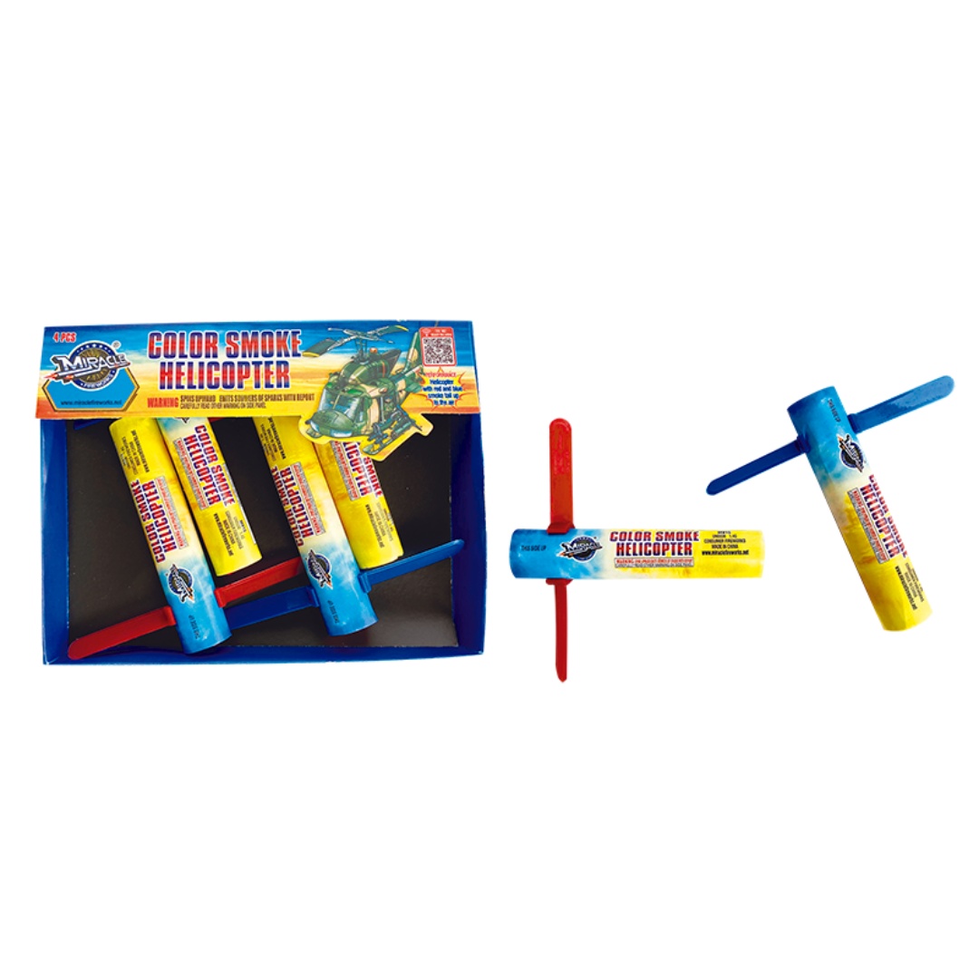 Color Smoke Helicopter