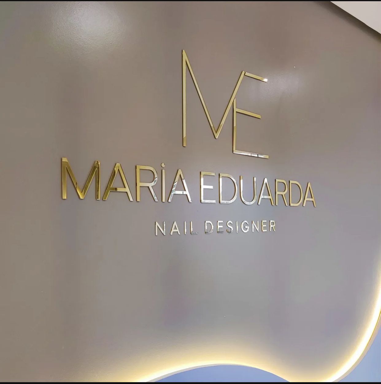 Logo acrilico letreiro personalizado 1mx50cm