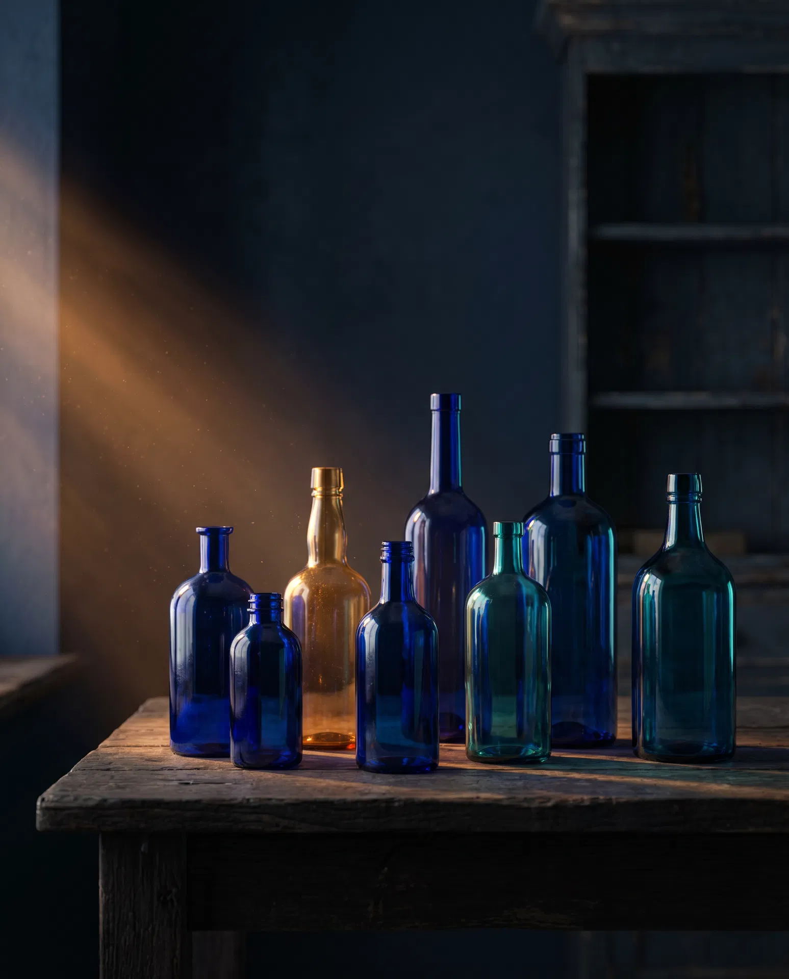 The Eight Blue Bottles That Changed Everything