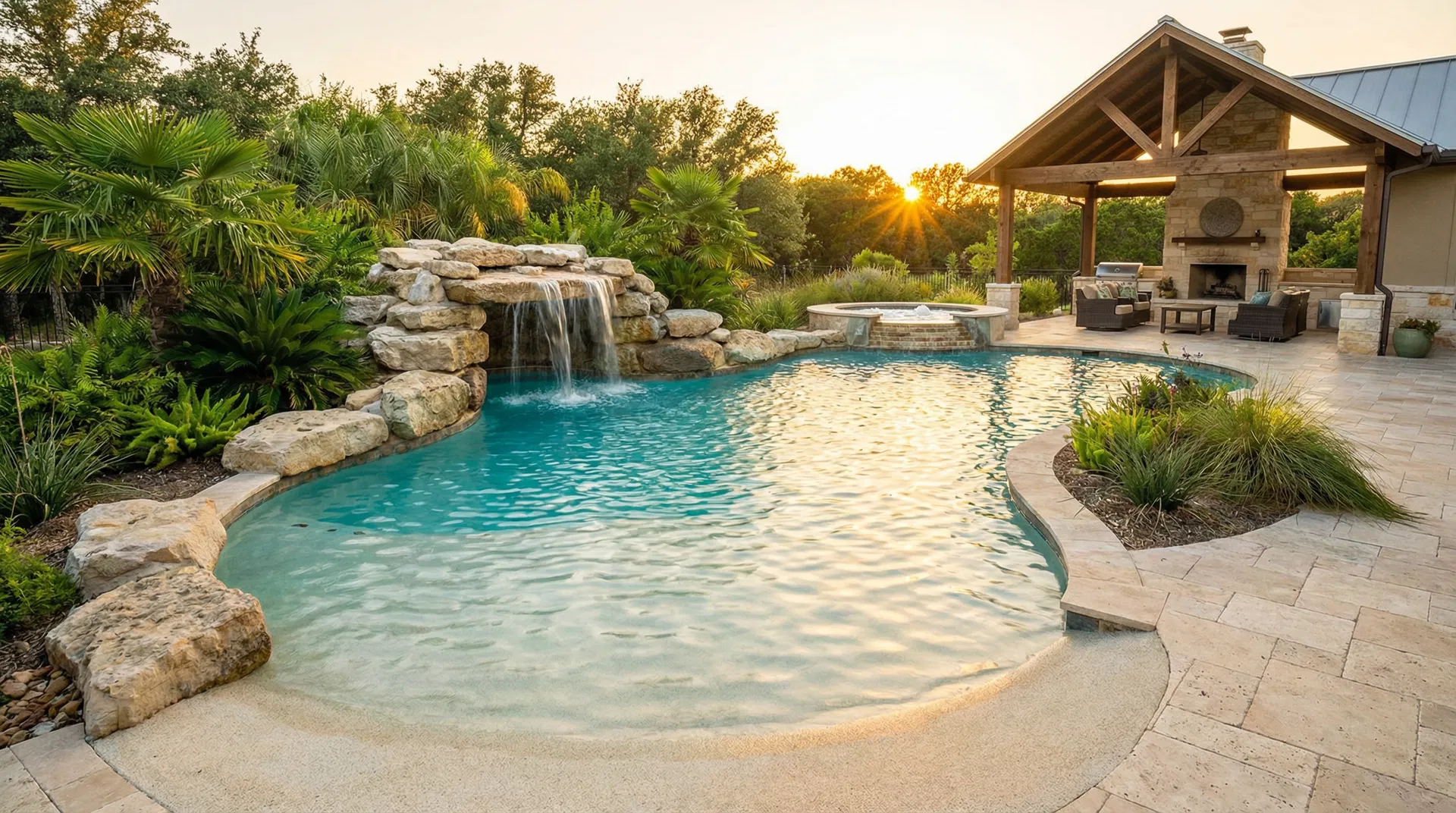 Custom pool builder in Helotes, TX