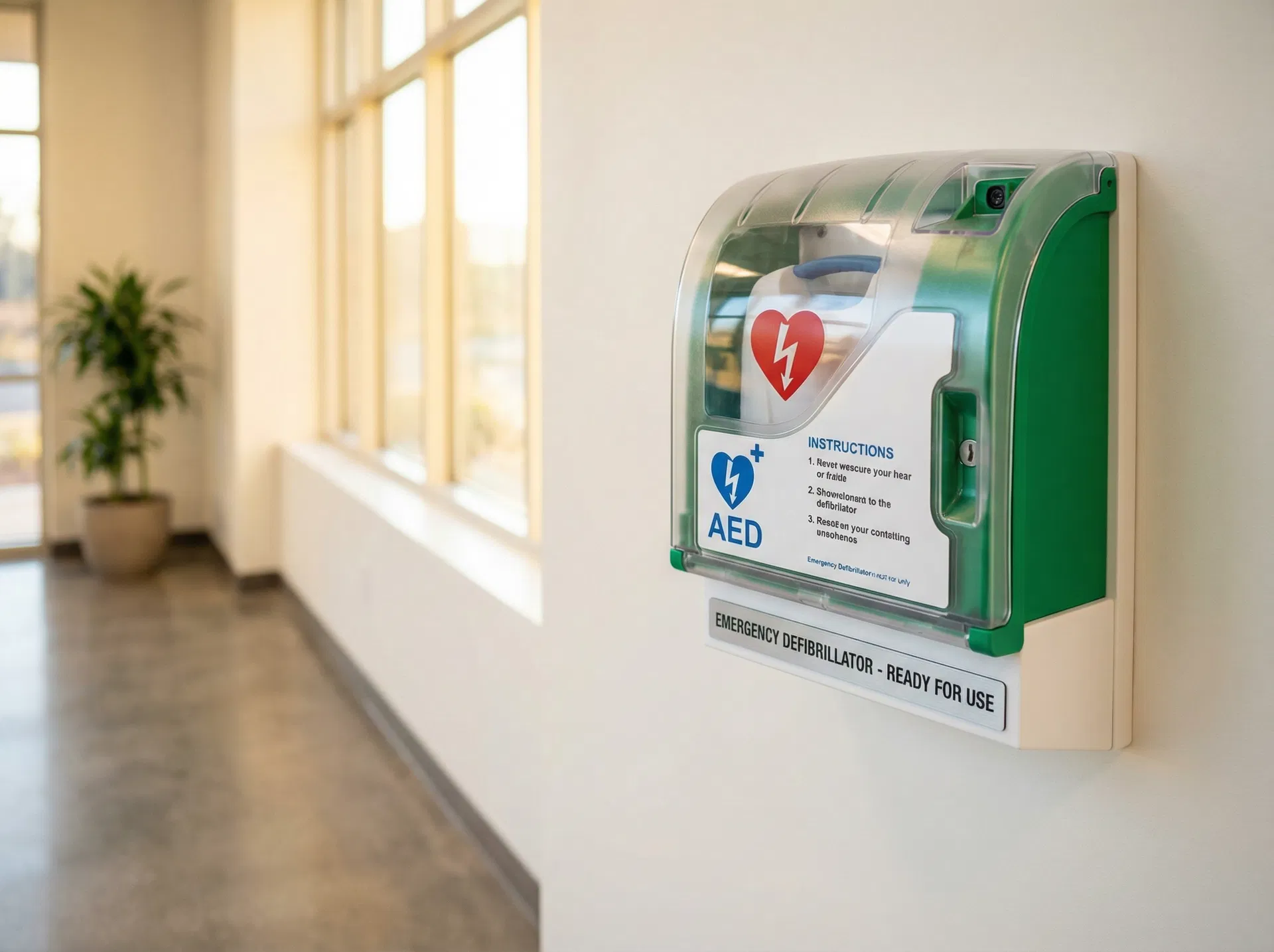 AED device maintenance and compliance