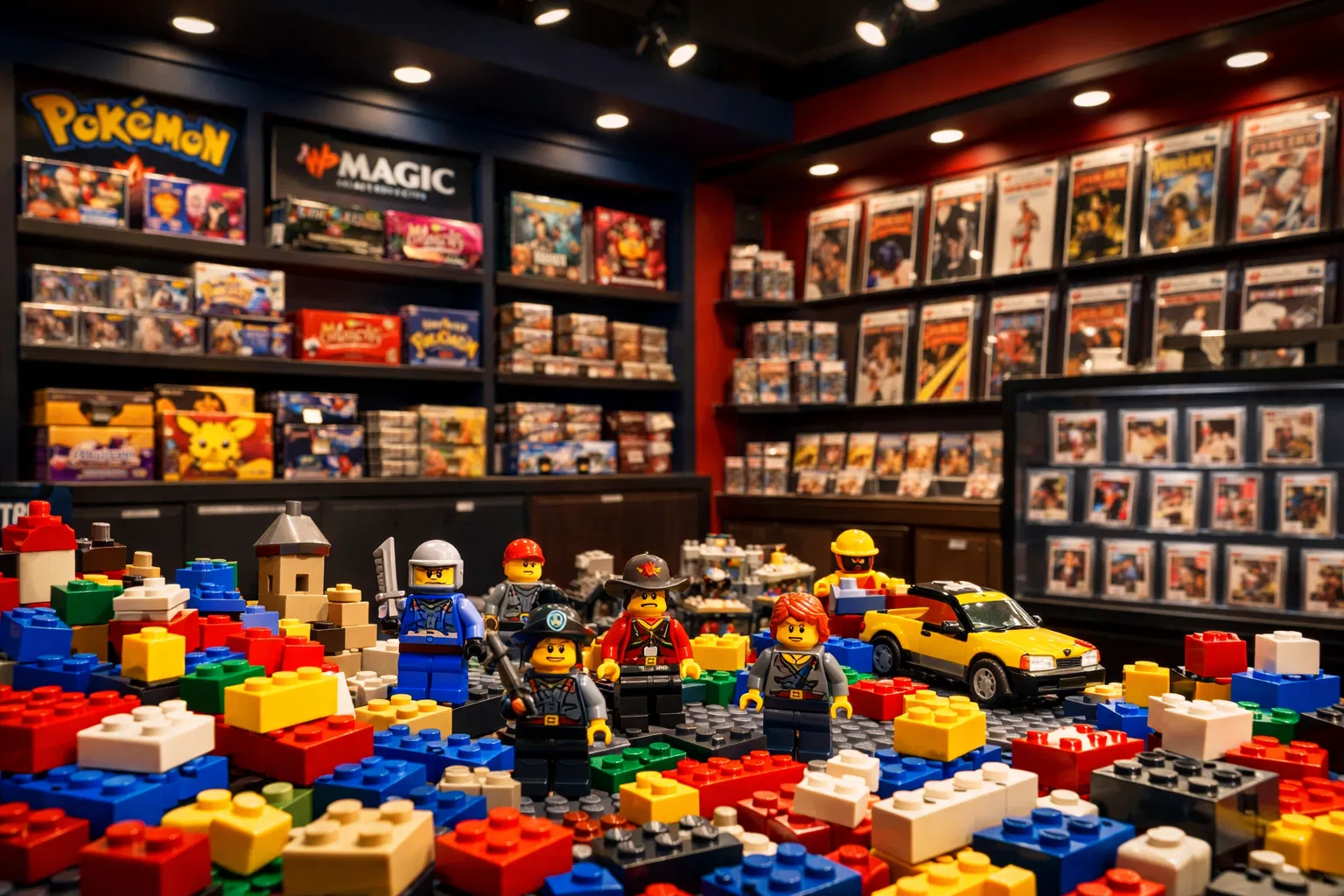 BrickHouse Collectibles store interior