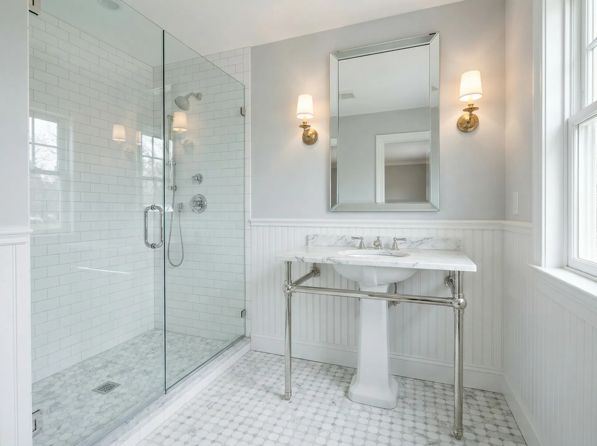 Classic Guest Bathroom