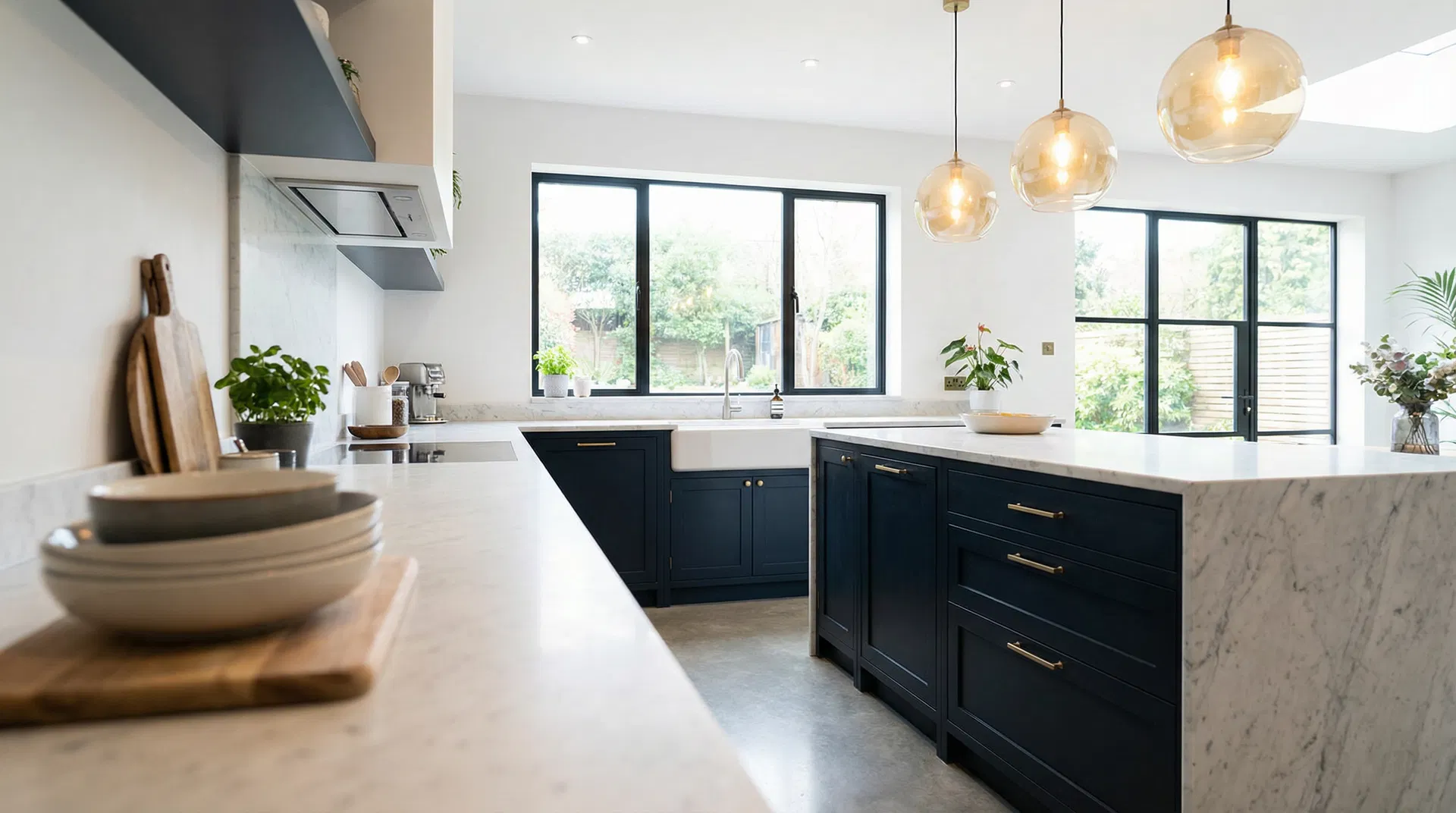 Modern kitchen renovation