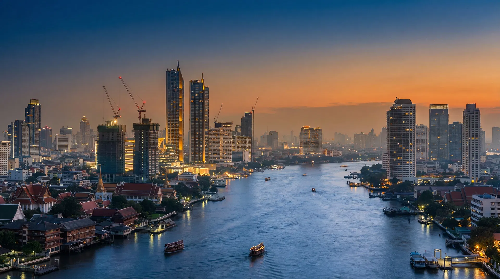 Southeast Asian cityscape