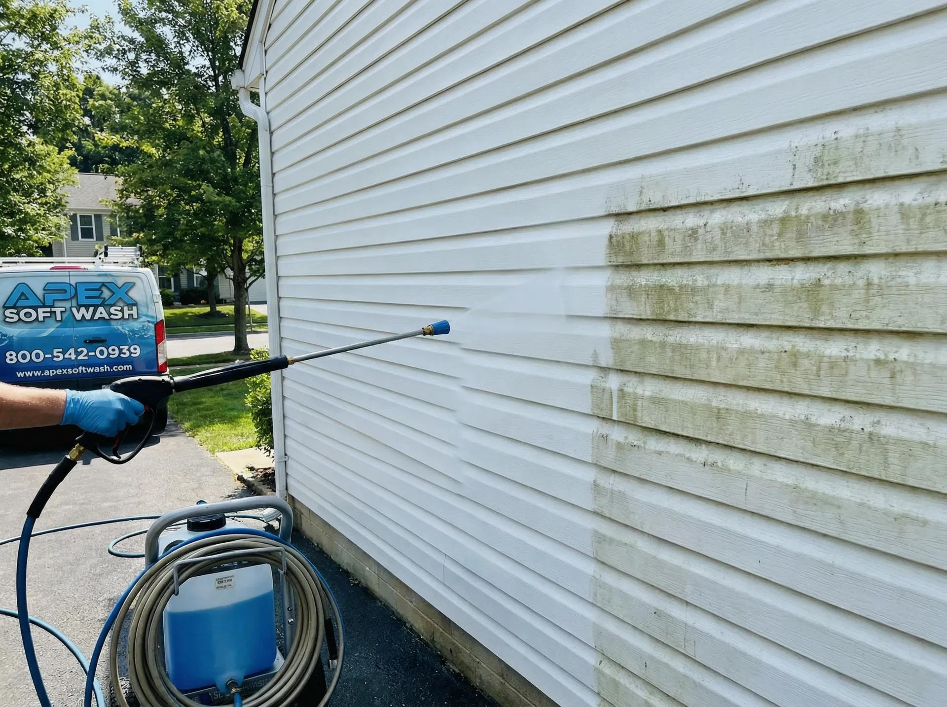 Professional house washing service