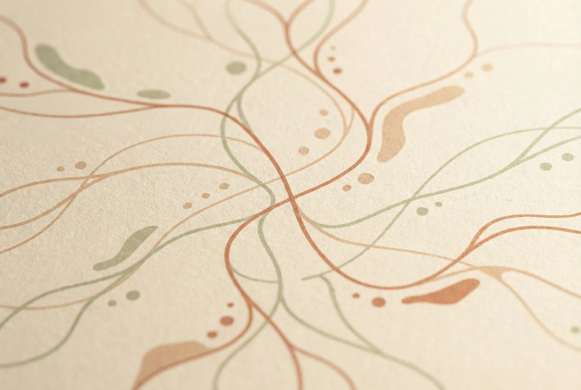 Abstract neural pattern