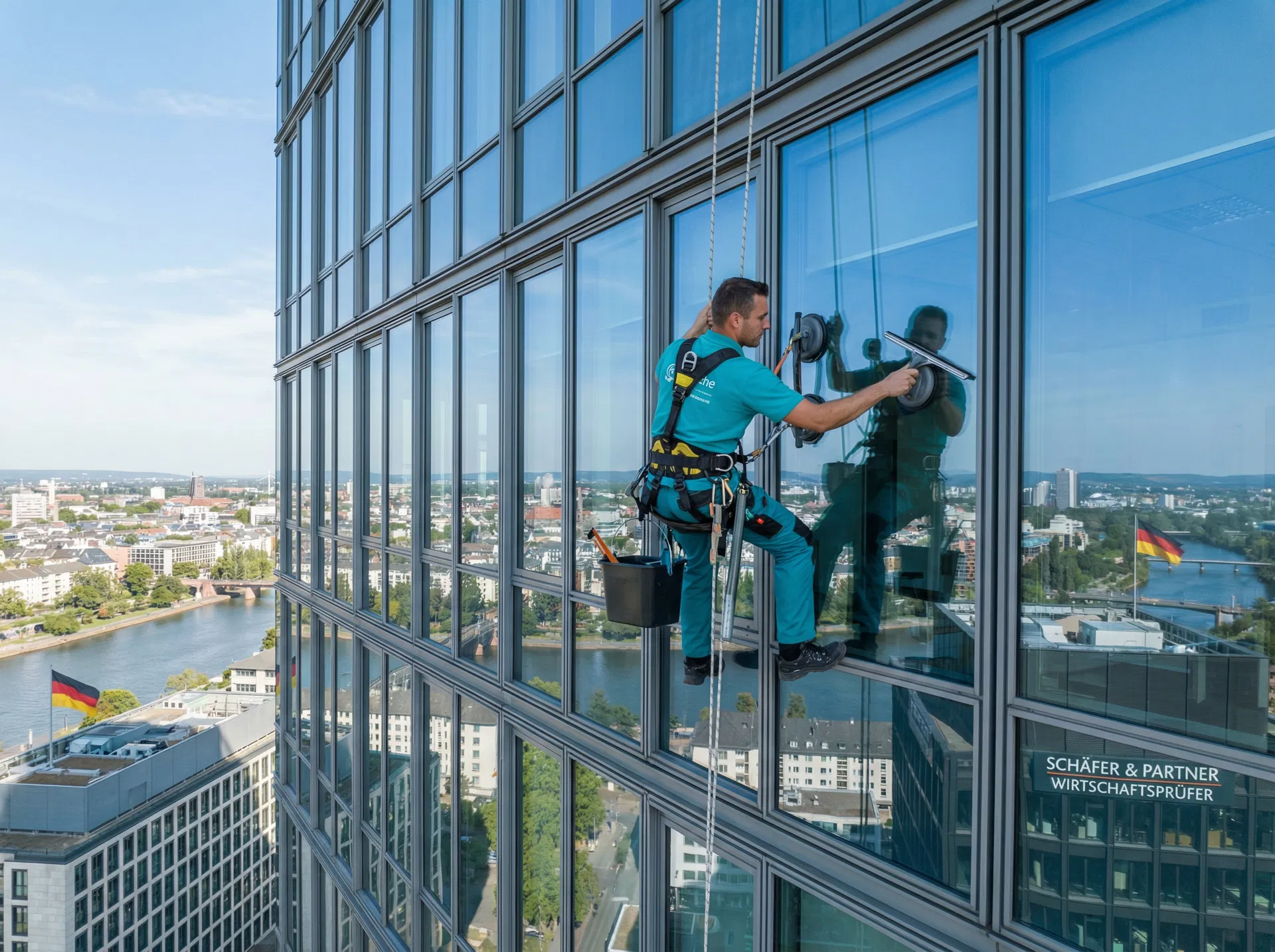 Professionelle Glasreinigung