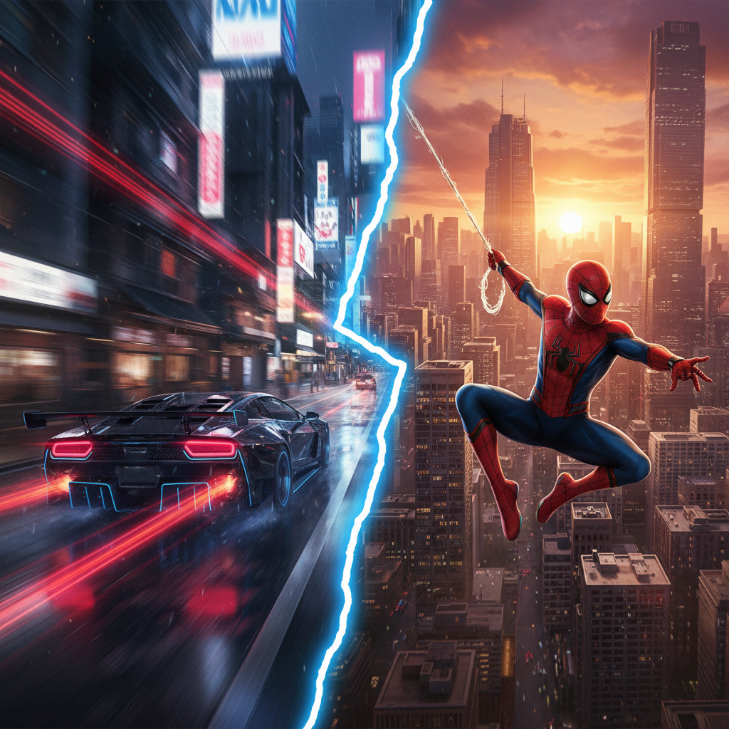 Need for Speed Unbound vs. Spider-Man 2: Which Open-World Thrill Ride Deserves Your Playtime in 2026?