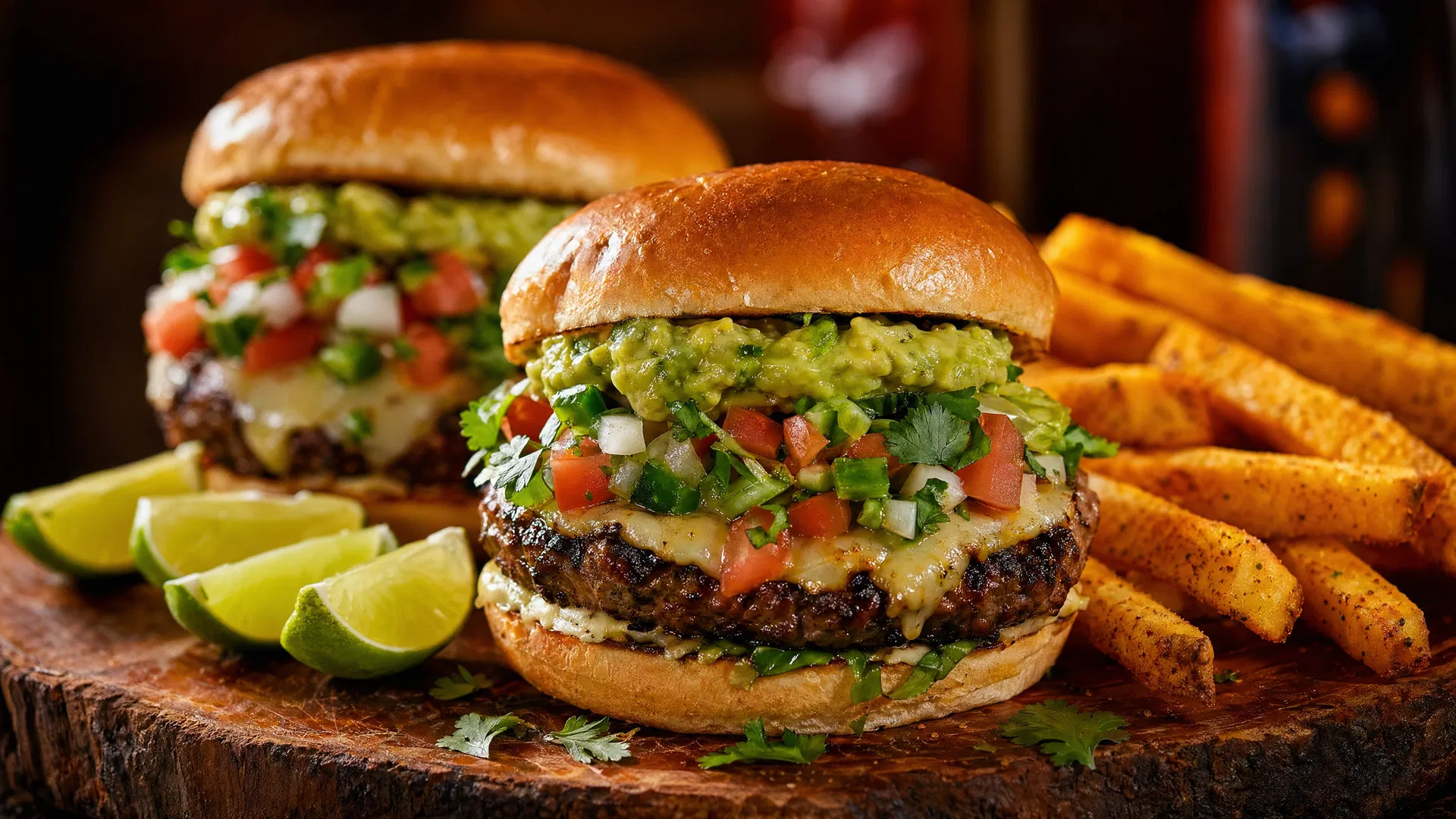 Hamburguesa con Papas