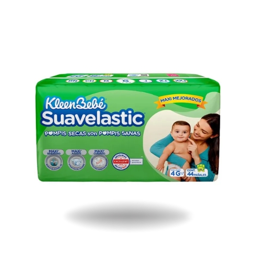 KleenBebe suavelastic - Etapa 4 - 44 pañales