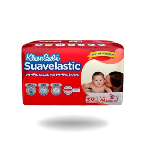 Kleen Bebe sualelastic - Etapa 3 - 44 pañales