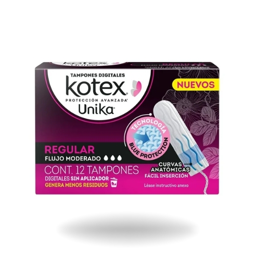 Kotex unika regular 10 tampones