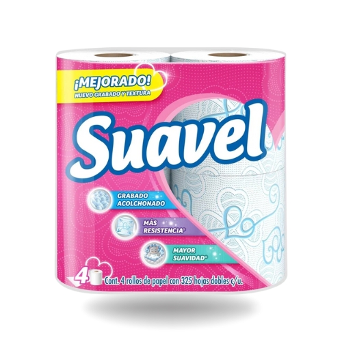Suavel papel higiénico 4pz