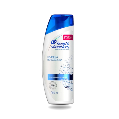 Head and Shoulders limpieza renovadora shampoo 180ml