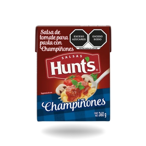 Huntz salsas champiñones 360g