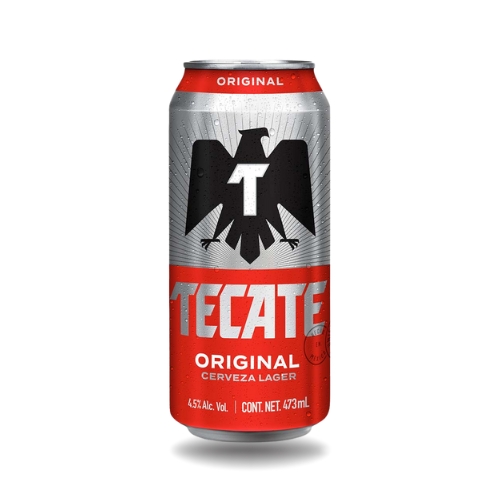 Tecate rojo 16oz