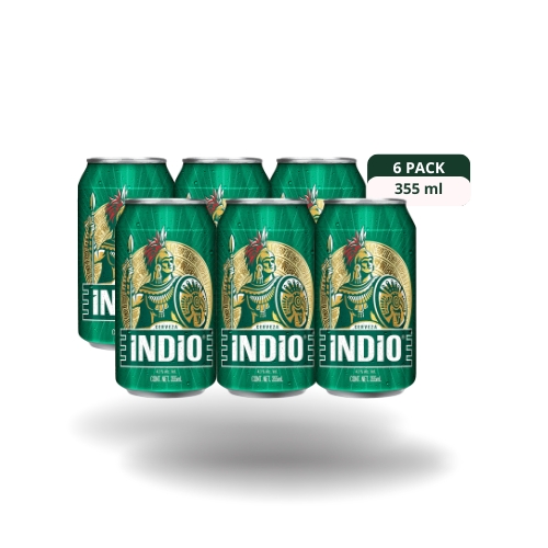 Indio 355ml six pack
