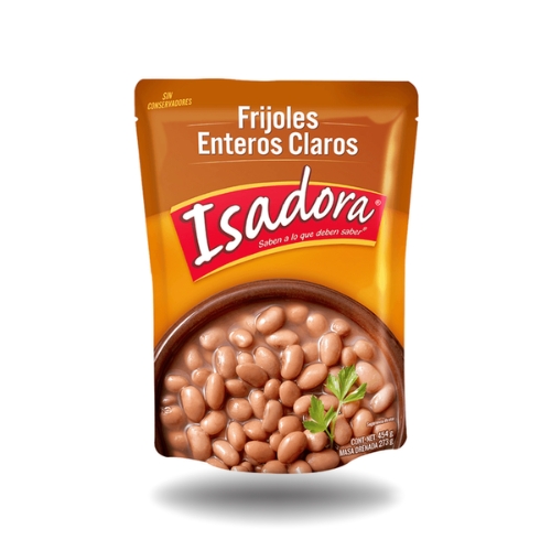 Frijoles enteros claros Isadora 400g