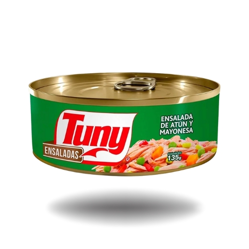 Ensalada de atún con mayonesa Tuny 135g