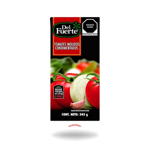 Pure de tomate Del fuerte 345g