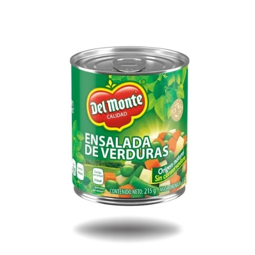 Ensalada de verduras Del monte 215g