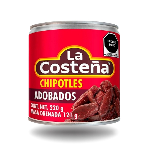 Chipotles adobados La costeña 220g