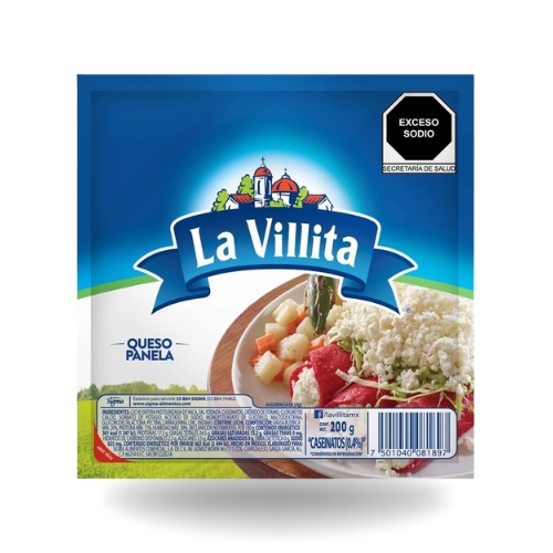 Queso panela La villita 200g