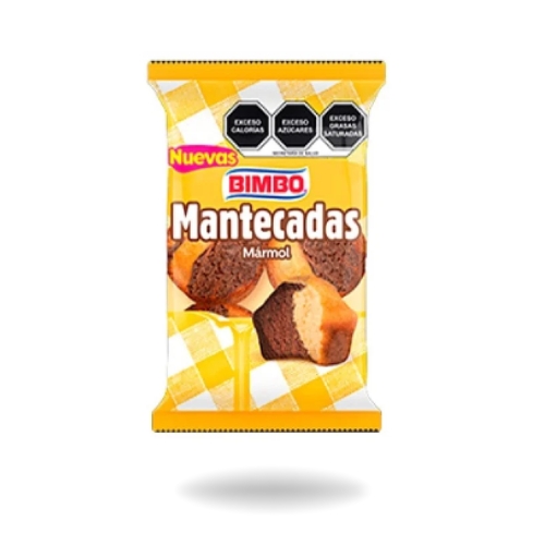 Mantecadas marmol Bimbo 187.5g