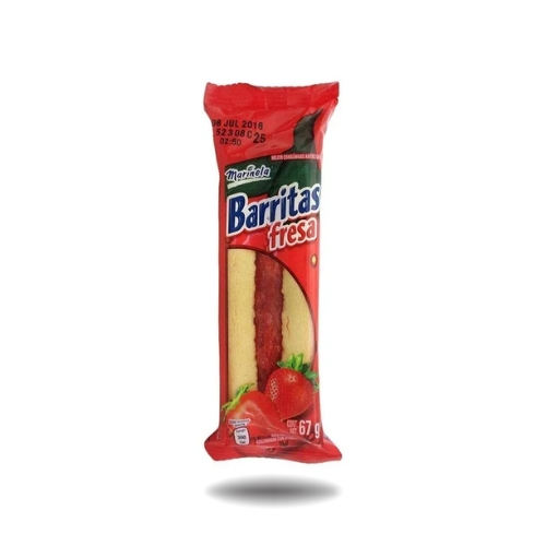 Barritas fresa 67g