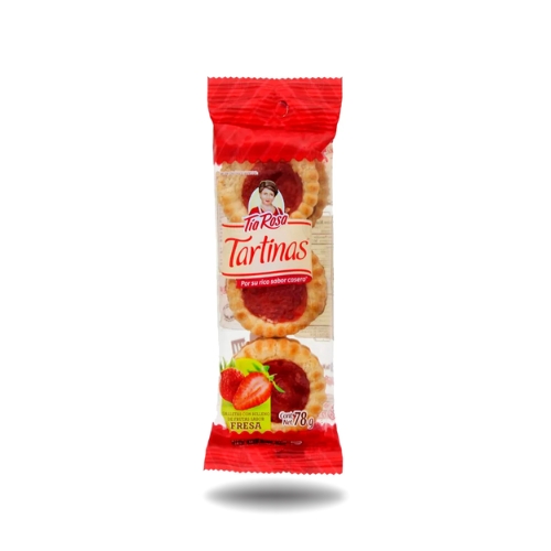 Tartinas fresa Tia Rosa 78g